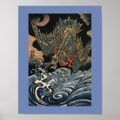 Japanischer Flying Dragon Poster (Vorne)