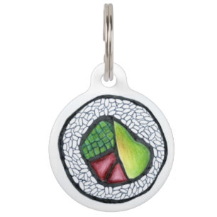 Japanischer Food California Roll Sushi Cali Feinsc Haustiermarke