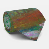 japanischer Footbridge Claude Monet Impressionist Krawatte (Gerollt)