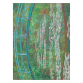 japanischer Footbridge Claude Monet Impressionist Tischdecke (Vorderseite)