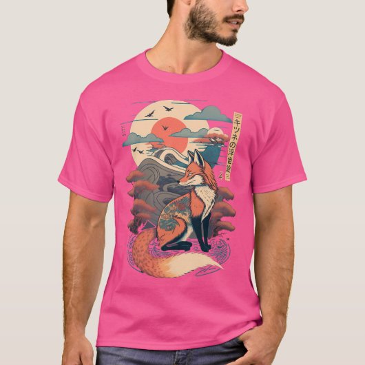 Japanischer Fox 8 T-Shirt (Vorderseite)