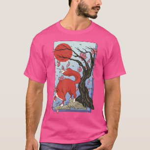 Japanischer Fox Cherry Blossom Sakura Park/Garten: T-Shirt