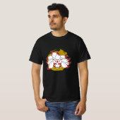 Japanischer Fox Niedlich Anime Kawaii Kitsune Kami T-Shirt (Vorne ganz)