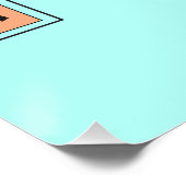 Japanischer Freiheitsflieger Poster (Ecke)
