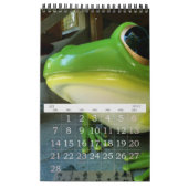 Japanischer Frog Temple Kleiner Kalender  (Feb 2027)