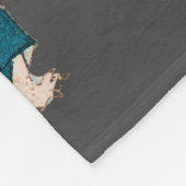 Japanischer Frog ukiyo-e Froggies Fleecedecke (Ecke)