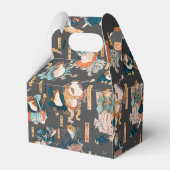 Japanischer Frog ukiyo-e Froggies Geschenkschachtel (Rückseite)
