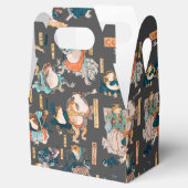 Japanischer Frog ukiyo-e Froggies Geschenkschachtel (Geöffnet)