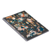 Japanischer Frog ukiyo-e Froggies Notizblock (Rechte Seite)