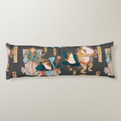 Japanischer Frog ukiyo-e Froggies Seitenschläferkissen (Rückseite)