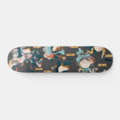 Japanischer Frog ukiyo-e Froggies Skateboard (Horizontal)