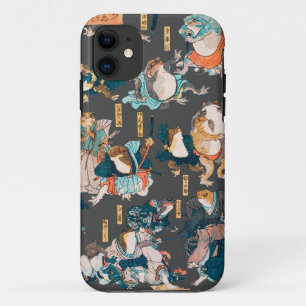 Japanischer Frosch-Holzschnitt Kuniyoshi Ukiyo-e Case-Mate iPhone Hülle