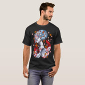 Japanischer Fuchs Kitsune T-Shirt (Vorne ganz)