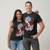 Japanischer Fuchs Kitsune T-Shirt (Unisex)