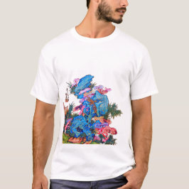 Japanischer Fungus auf Bamboo von Hayashi Rōen T-Shirt