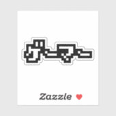 Japanischer Gamer ゲ Japan Sprache Nihongo Aufkleber (Blatt)