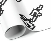 Japanischer Gamer ゲ Japan Sprache Nihongo Geschenkpapier (Rolleneckpunkt)