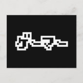 Japanischer Gamer ゲ Japan Sprache Nihongo Postkarte (Vorderseite)