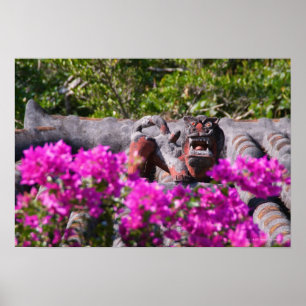 japanischer Gargoyle Poster