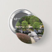 Japanischer Garten 日 本 庭 園 Button (Vorne & Hinten)