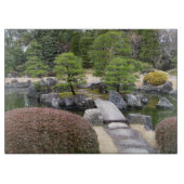 Japanischer Garten 日 本 庭 園 Schneidebrett (Vorderseite)