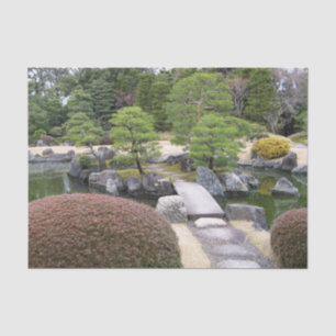 Japanischer Garten 日 本 庭 園 Seidenpapier