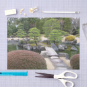 Japanischer Garten 日 本 庭 園 Seidenpapier (Handwerk)