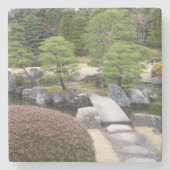 Japanischer Garten 日 本 庭 園 Steinuntersetzer (Vorderseite)