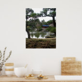 Japanischer Garten-02 Poster (Küche)