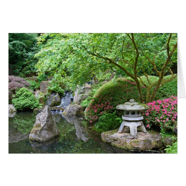Japanischer Garten 1 (Vorderseite (Horizontal))