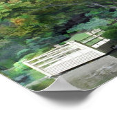 Japanischer Garten 17 Poster (Ecke)