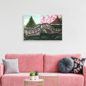 Japanischer Garten auf Leinwanddruck (Insitu (Wohnzimmer))