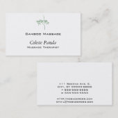 Japanischer Garten-Bambus Visitenkarte (Vorne/Hinten)