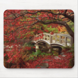 Japanischer Garten, British Columbia Mousepad
