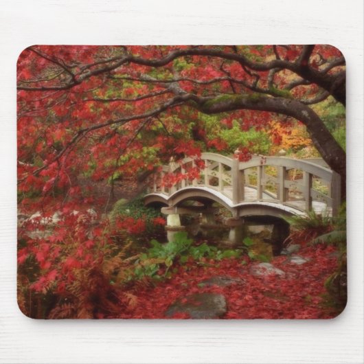 Japanischer Garten, British Columbia Mousepad (Vorne)