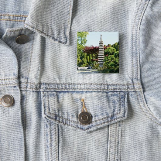 Japanischer Garten Button (Beispiel)