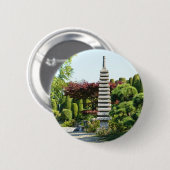 Japanischer Garten Button (Vorne & Hinten)