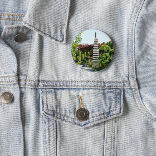 Japanischer Garten Button (Beispiel)