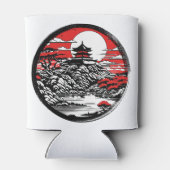 Japanischer Garten Dosenkühler (Rückseite)