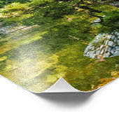 Japanischer Garten Fotodruck (Ecke)