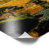 Japanischer Garten Fotodruck (Ecke)