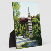 Japanischer Garten Fotoplatte (Seite)