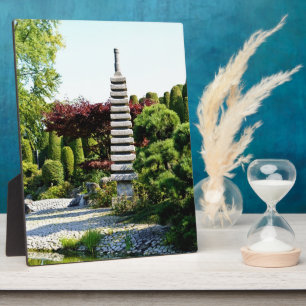 Japanischer Garten Fotoplatte
