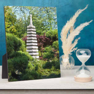 Japanischer Garten Fotoplatte
