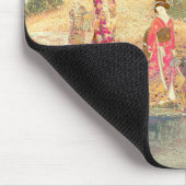 Japanischer Garten II / Waschmaschine Mousepad (Ecke)