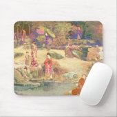 Japanischer Garten II / Waschmaschine Mousepad (Mit Mouse)