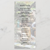 Japanischer Garten im Herbst Programm (Rückseite)