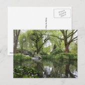 Japanischer Garten in Leverkusen Postkarte (Vorne/Hinten)