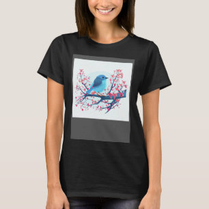 Japanischer Garten in voller Blüte  Friedliche Twe T-Shirt
