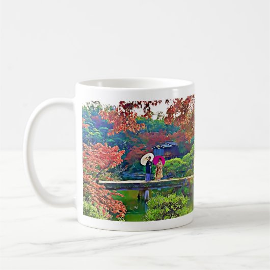 Japanischer Garten Kaffeetasse (Links)